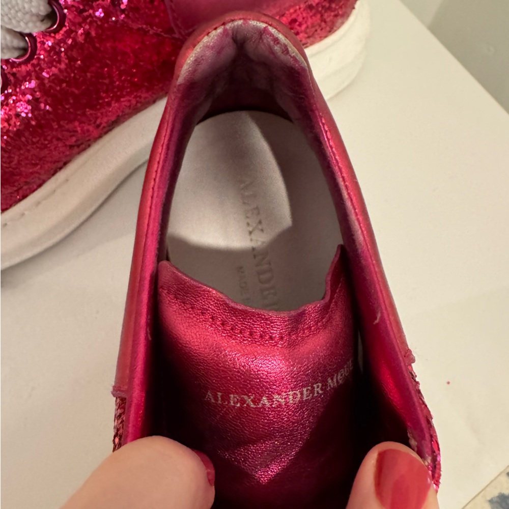 Authenticated Alexander McQueen Oversized Sneakers - image 10